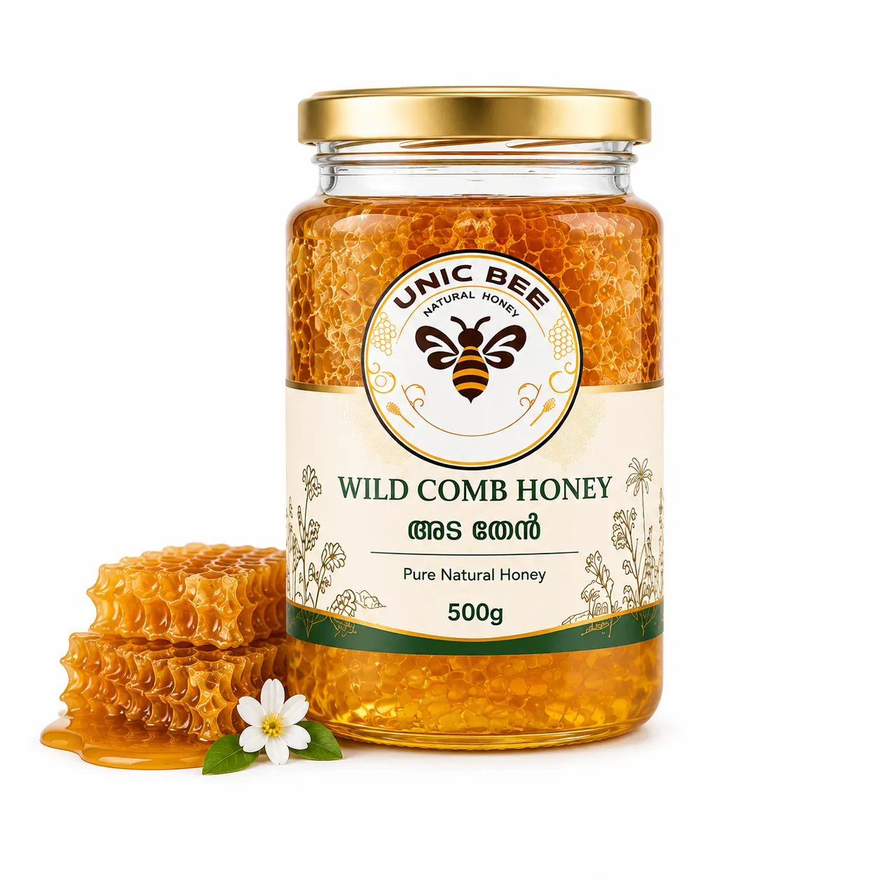 Wild Comb Honey thumbnail 3